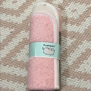 Pusheen Pink Plush Bath Mat Roll